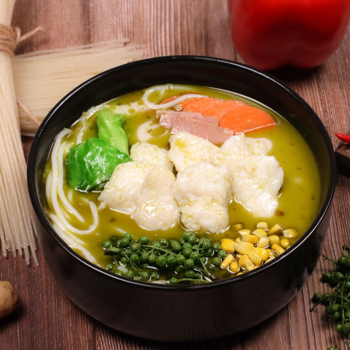 狀元米線的藤椒風味湯